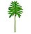 Folhagem Artificial Philodendron Real Toque Verde 90cm - Imagem 1