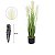 Folhagem Artificial Grass C/PLuma Creme 85cm - Imagem 1