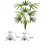 Planta  Árvore Artificial Palmeira Raphis Real Toque 1m - Imagem 1