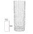 Vaso Longo Cristal Ecologico Transparente 29cm - Imagem 1