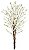 Planta Árvore Artificial Cerejeira X450  Branco 1,6m - Imagem 1