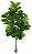 Planta Árvore Artificial Ficus Lyrata Real Toque X82 Verde 1,5m - Imagem 1