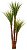 Planta Árvore Artificial Yucca X144 Verde 1,45cm - Imagem 1