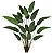Planta Árvore Artificial Estrelícia X20  Verde 1,6cm - Imagem 1