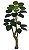 Planta Árvore Artificial Jiboia Real Toque X24 Verde 1,64m - Imagem 1
