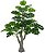 Planta Árvore Artificial Costela de Adão Real Toque Verde 1,20m - Imagem 1