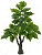 Planta Árvore Artificial Philo Real Toque X42 Verde 1,2m - Imagem 1