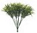Folhagem Artificial Pick Podocarpus C/Powder X5 Verde 23cm com 6 Hastes - Imagem 1