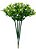 Folhagem Artificial Pick Frutinha X5 Branco 19cm com 6 Hastes - Imagem 1