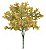 Folhagem Artificial Buxus Real Toque C/Power X40 Laranja Outono 33cm - Imagem 1