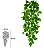 Planta Artificial Folhagem Jiboia Pendurar Real Toque X153 Verde 1m - Imagem 1