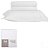 Jogo Cama Solteiro Microfibra 3 Pcs Day By Day Branco - Imagem 1