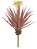 Planta Artificial Suculenta Agave Vermelho 2T Outono 20cm - Imagem 1