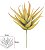 Planta Artificial Suculenta Agave Amarelo 17cm - Imagem 1