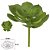 Planta Artificial Suculenta Verde 16cm - Imagem 1