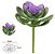 Planta Artificial Suculenta Verde Purpura 16cm - Imagem 1