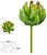 Planta Artificial Suculenta Verde Vermelho 15cm - Imagem 1