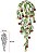 Folhagem Artificial Acerola Pendurar X14 Vermelho 75cm - Imagem 1