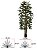 Árvore Artificial Palmeira Raphis C/Pote X81 Verde 2,10cm - Imagem 1