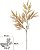 Planta Artificial Astilbe Com Flocked Ocre 2T Outono 80cm - Imagem 1