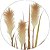 Árvore Artificial Grass Pluma Marrom Outono 1,2cm - Imagem 2