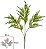 Planta Artificial Folhagem Grass X27 Verde 56cm - Imagem 1