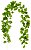 Planta Artificial Folhagem Jiboia Guirlanda Real Toque X155 Verde Creme 1,85m - Imagem 1
