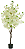 Planta Artificial Bougainville Pu C/Pote X622 Creme 1,50m - Imagem 1