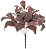 Folhagem Croton Forração C/Frosted X44 Vermelho Outono 35cm - Imagem 1