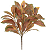 Folhagem Croton Forração C/Frosted X44 Laranja 35cm - Imagem 1