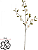 Planta Artificial Buque Flor Cerejeira X14 Creme Outono 90cm - Imagem 1