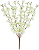 Planta Artificial Buque Flor Cerejeira X90 Creme 60cm - Imagem 1