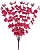 Planta Artificial Buque Flor Cerejeira X90 Fucsia 60cm - Imagem 1