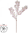 Haste Flor Cerejeira X108 Rosa Creme 95cm - Imagem 1