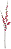 Haste Flor Cerejeira C/Coat X28 Rosa 1,07cm - Imagem 1
