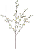 Haste Flor Cerejeira X37 Creme 90cm - Imagem 1