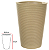 Vaso Riscatto Conico Areia 55cm - Imagem 1