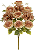 Planta Artificial Buque Rosa Astromelia Microp. X10 Cha Outono 2T 48cm - Imagem 1