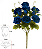 Buque Rosa Microp X10 Azul Outono 48cm - Imagem 1