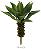 Planta Artificial Suculenta Agave Verde 17cm - Imagem 1