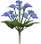 Buque Copo De Leite Microp. X12 Azul 42cm - Imagem 1