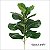 Planta Artificial Ficus Lyrata Tropical de 30cm a 150cm - Imagem 5