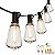 Guirlanda ao ar Livre String Lights, Inquebrável, Impermeável, LED, Decoração - Imagem 1