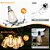 Guirlanda ao ar Livre String Lights, Inquebrável, Impermeável, LED, Decoração - Imagem 7