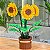 Buquê de Vasos de Plantas para Crianças, Blocos de Construção, Toys - Imagem 9