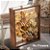 Caixa de Sombra Transparente Molduras Bouquet Display Flores Case Mesa de Madeira - Imagem 10