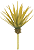 Planta Artificial Folhagem Suculenta Agave Amarelo 20cm - Imagem 1