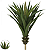 Planta Artificial Folhagem Agave X35 Verde 75cm - Imagem 1