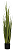 Planta Artificial Árvore Folhagem Grass C/Pote X118 Verde 1,19m - Imagem 1