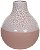 Vaso Decorativo Porcelana Terracota 9,5cm - Imagem 1